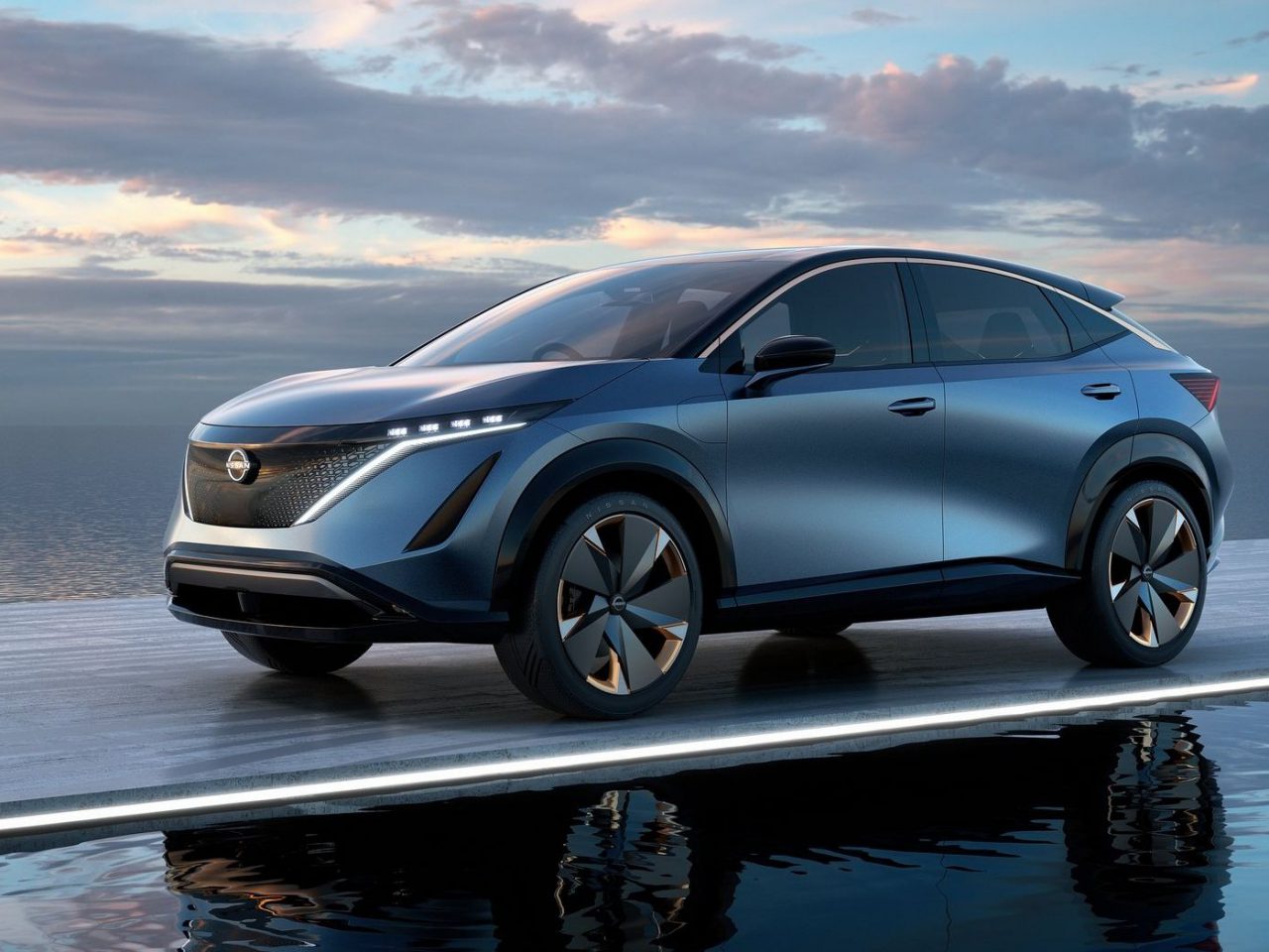 Nissan Ariya Concept hint naar nieuwe elektrische SUV ...