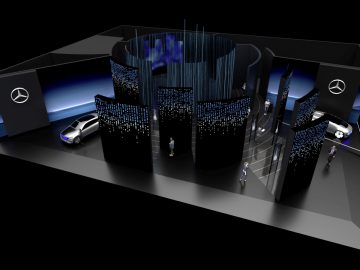 Mercedes-Benz Messestand auf der CES in Las Vegas, 7.. – 10. Januar 2020 // Me ...