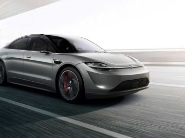 Techgigant Sony presenteert een elektrische auto! ...