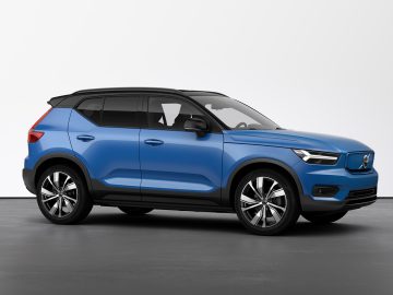 Volvo XC40 Recharge samen te stellen, deze opties zijn mogelijk ...