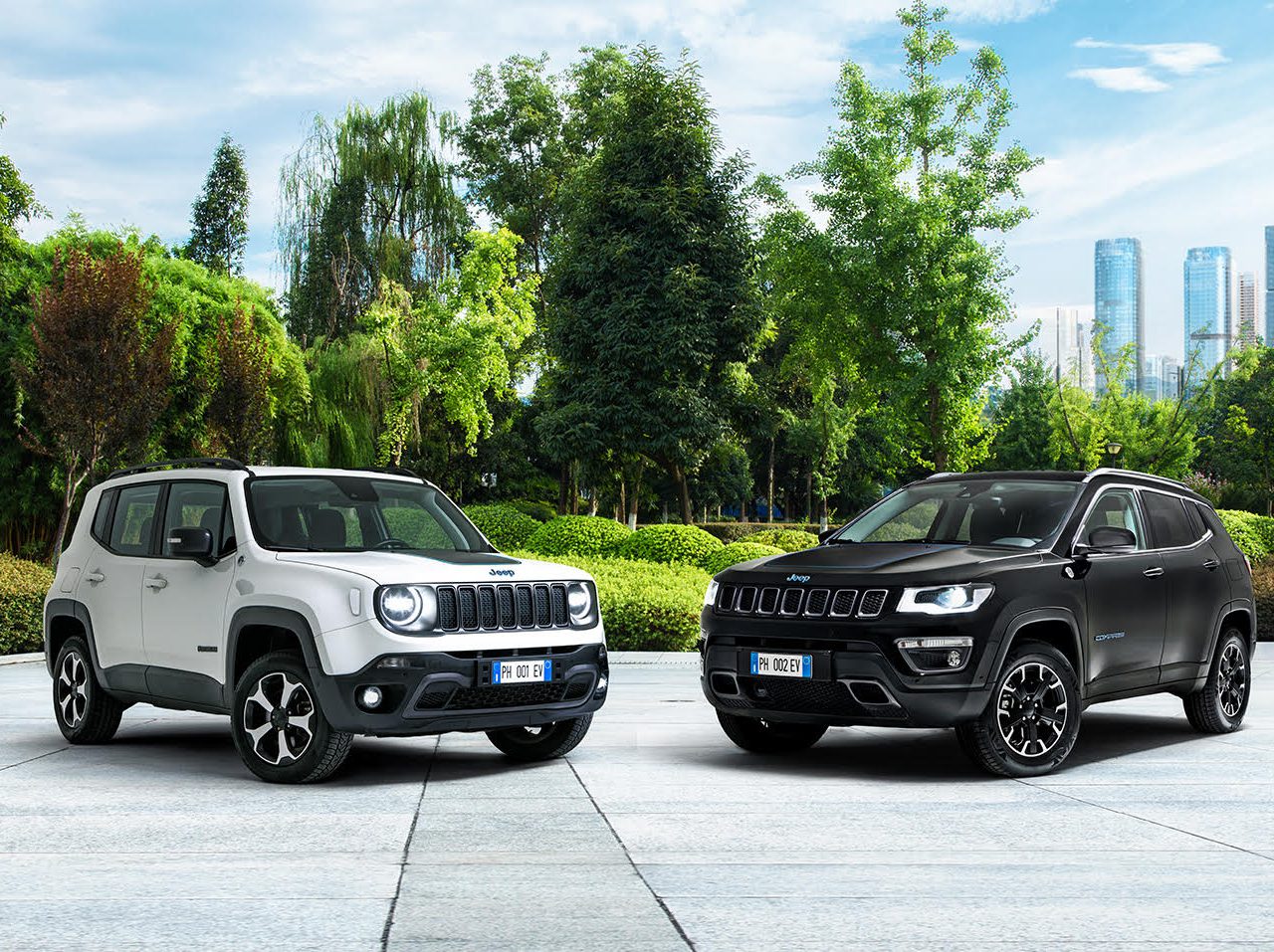 Jeep Renegade en Compass plug-in hybride: de prijzen ...