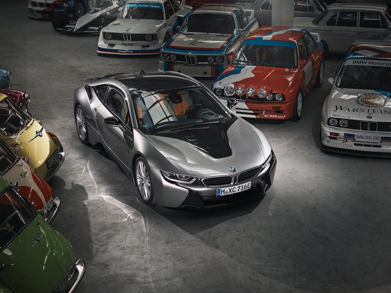 De opvallende BMW i8 mag met pensioen ...