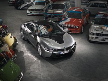 De opvallende BMW i8 mag met pensioen ...