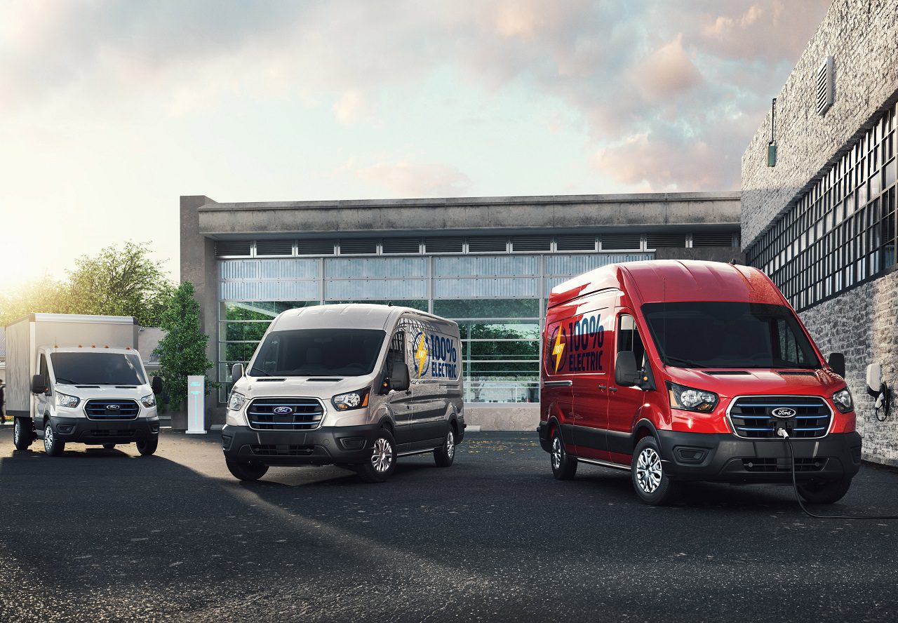 Ford presenteert volledig elektrische E-Transit ...