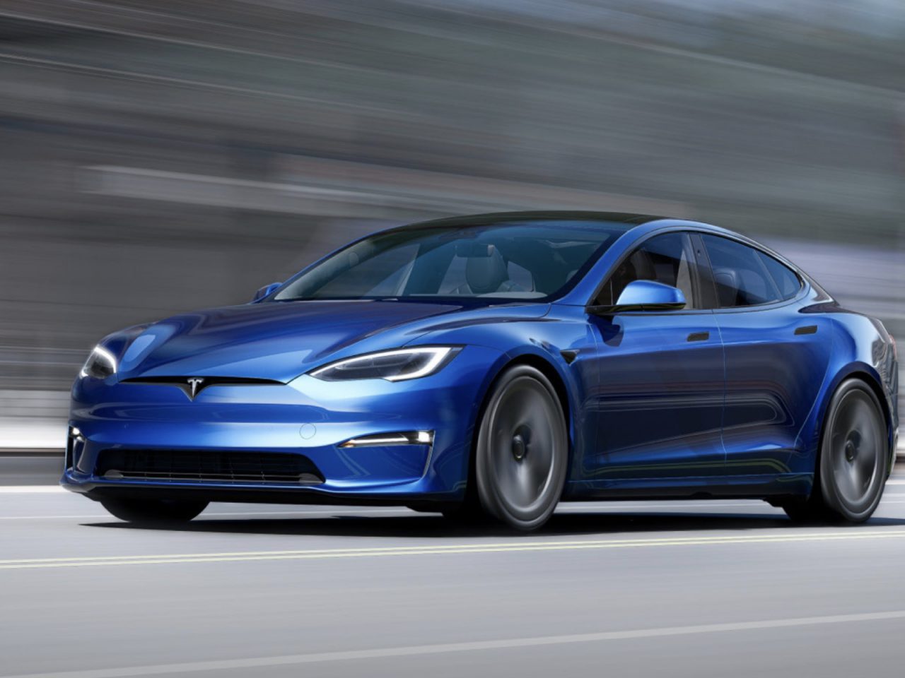 Vernieuwde Tesla Model S heeft futuristisch interieur ...