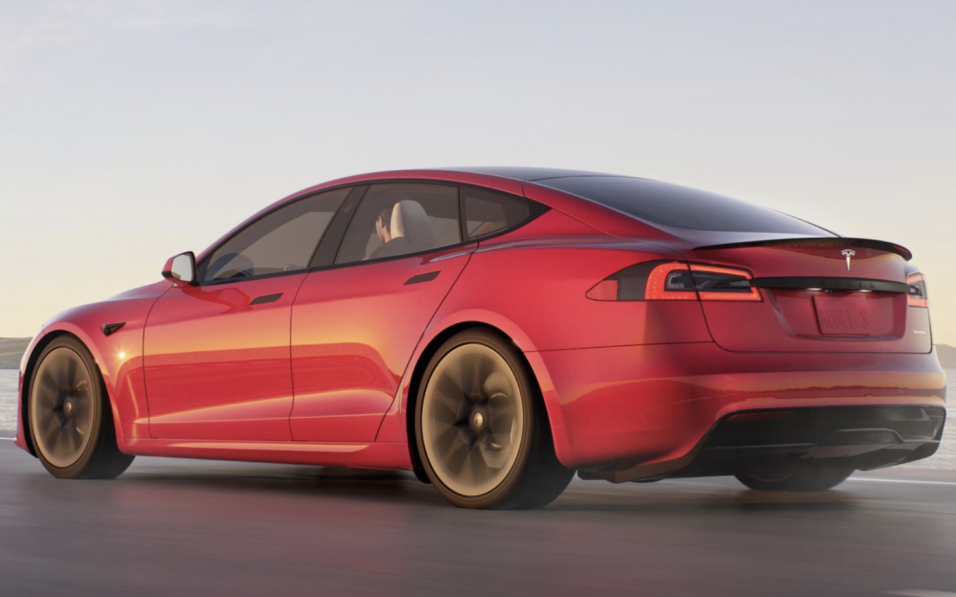Compatibel met Eenvoud Negen Vernieuwde Tesla Model S heeft futuristisch interieur