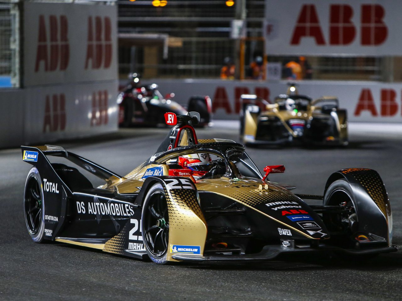 RIYADH STREET CIRCUIT, SAUDI ARABIA - FEBRUARY 27: Jean-Eric Vergne (FRA) DS Tec ...