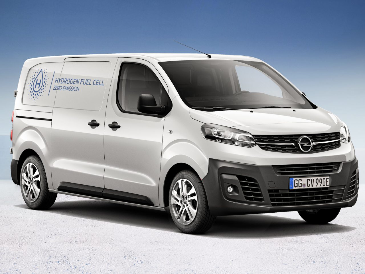 Opel Vivaro mit Wasserstoff-Antrieb ...