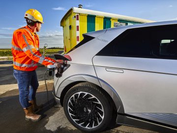 Hyundai Ioniq 5 voorziet Nederlands bouwproject van stroom ...