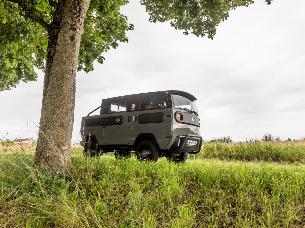 Der Prototyp des XBUS des Unternehmens EletricBrands ...