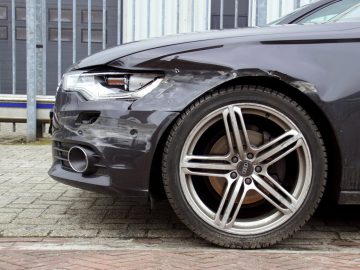 Schade aan een elektrische auto ...