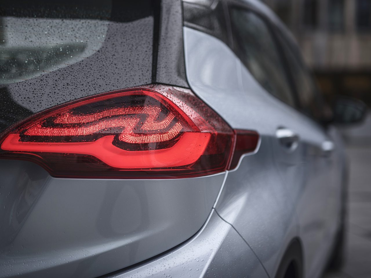 Oslo April 2017: Photo's of the new Opel Ampera-E shot shot before the Norwegian ...