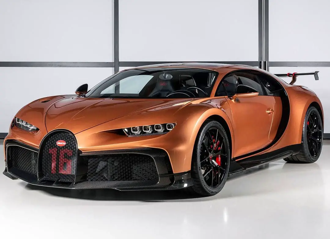 Bugatti Chiron met Copper
