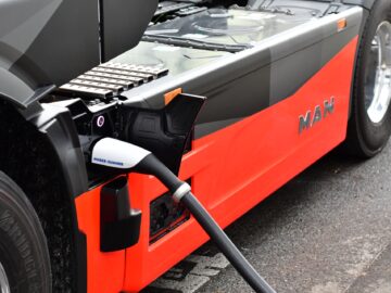 Elektrische vrachtauto