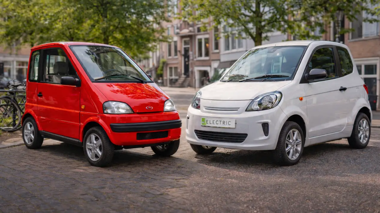 De voordelen van brommobielen en 45 km auto’s ...